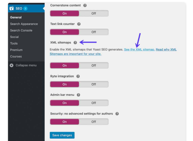 Yoast SEO là gì? Hướng dẫn sử dụng Yoast WordPress SEO 18 XML Sitemaps trong Yoast SEO
