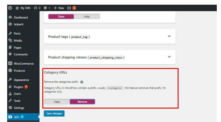 Yoast SEO là gì? Hướng dẫn sử dụng Yoast WordPress SEO 25 Cách bỏ category URLs