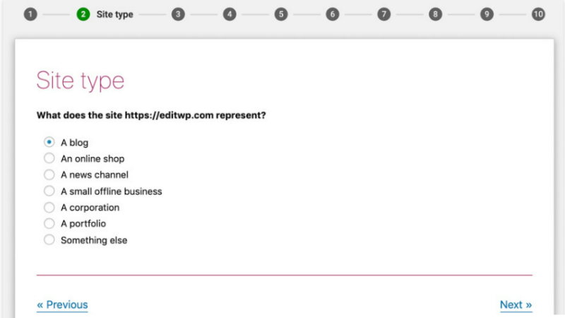 Yoast SEO là gì? Hướng dẫn sử dụng Yoast WordPress SEO 10 Thiết lập Site type