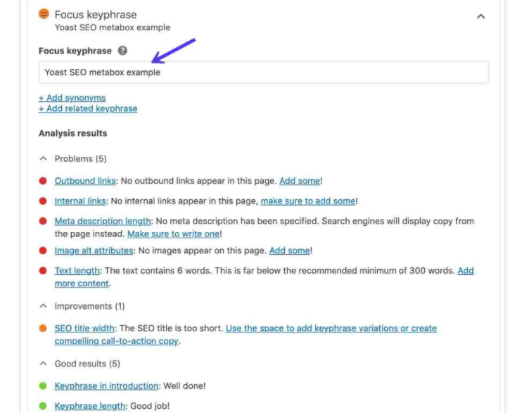 Yoast SEO là gì? Hướng dẫn sử dụng Yoast WordPress SEO 22 Tối ưu từ khóa tập trung